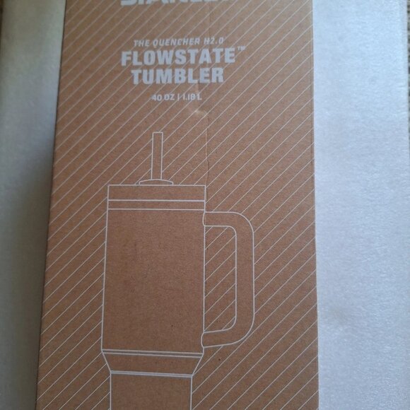 Stanley H2.0 Quencher Flowstate Tumbler 40 OZ - Black - NEW (open box) - Picture 3 of 3